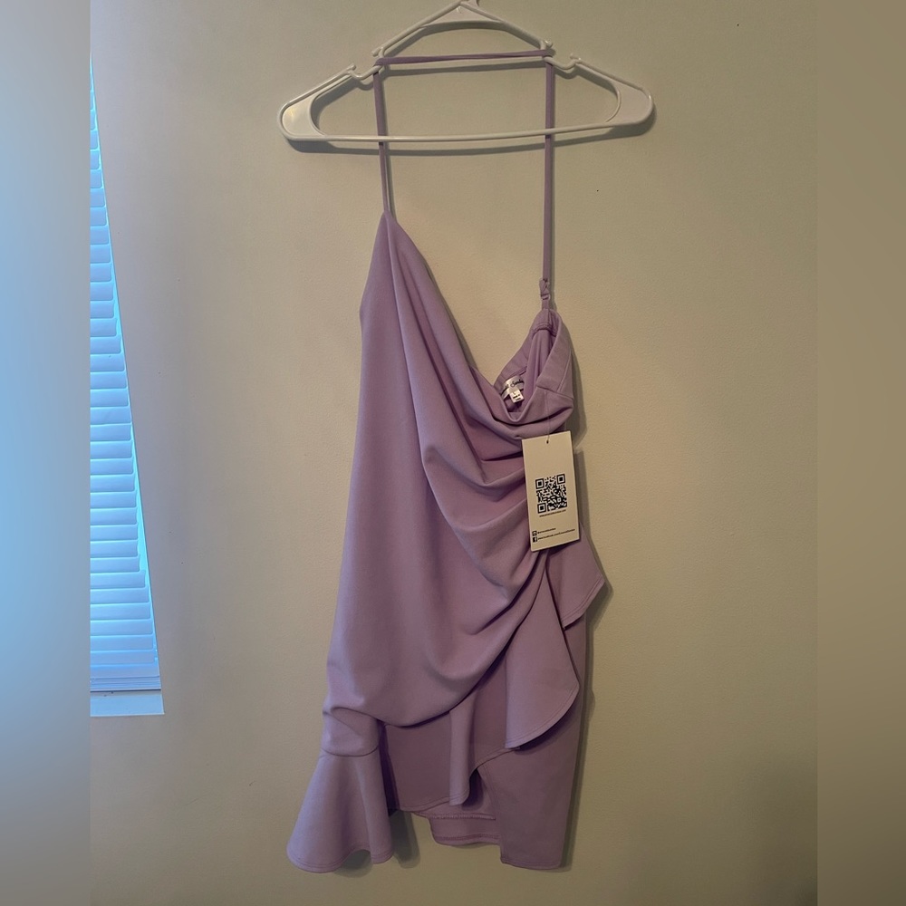 Purple dress